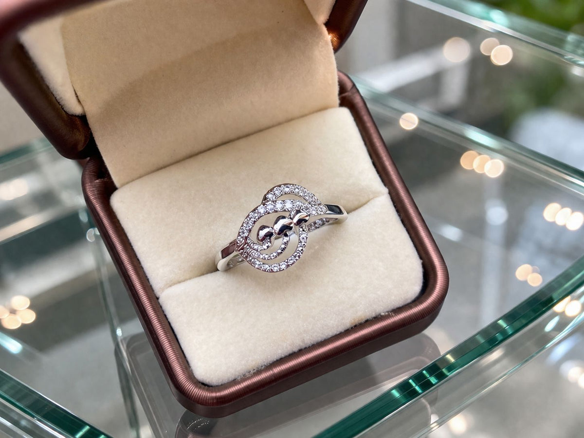 Zircon Ring-333 (Silver)