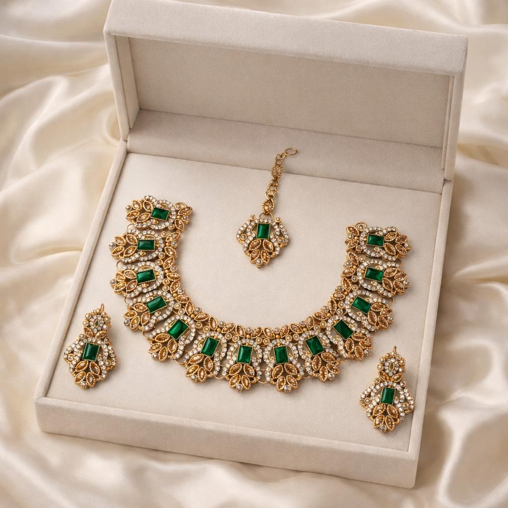 DIANA Zircon Set(Green)
