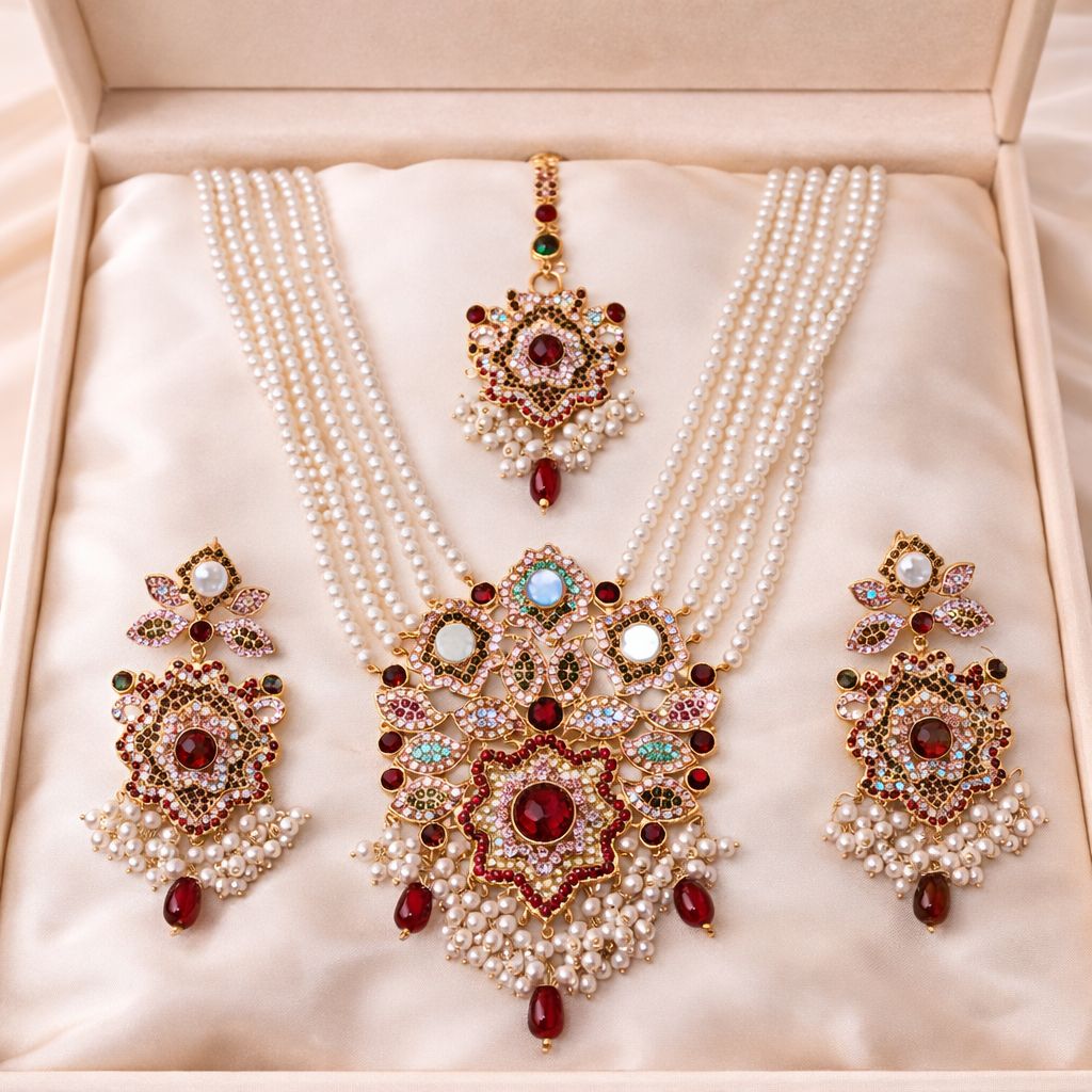 REINA Rani Mala Set (Multi)