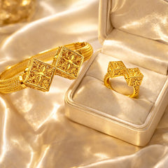 Madrasi Kara & Ring-31 (Golden)