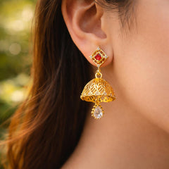 Fancy Jhumka-83 (Maroon)