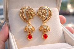 Fancy Jhumka-87 (Maroon)