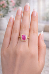 Zircon Ring-346 (Pink)