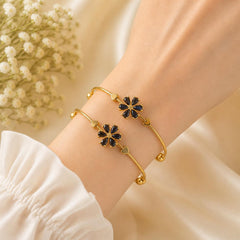 Adjustable Kashmiri Bangle-127 (Black)