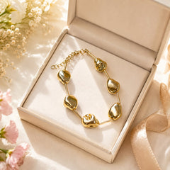 Adjustable Bracelet-258 (Golden)