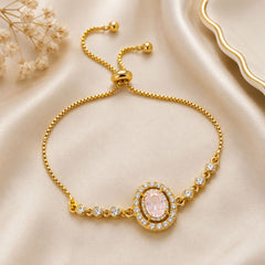 Adjustable Bracelet-266 (Pink)
