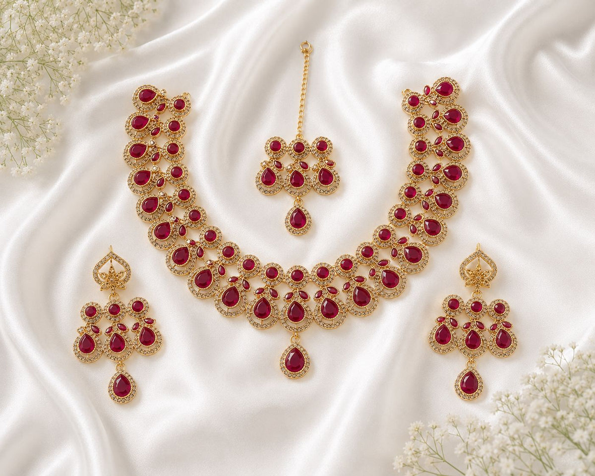 Zircon Set-02 (Maroon)