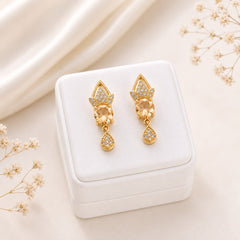 Zircon Hoop Bali-226 (Golden)