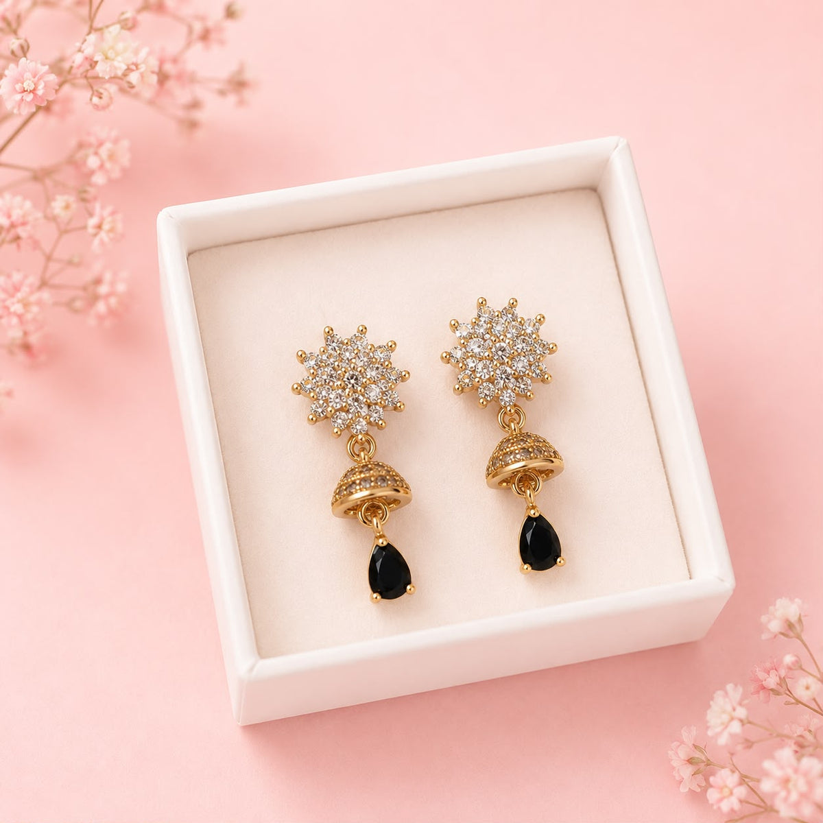 Fancy Jhumki-101 (Black)