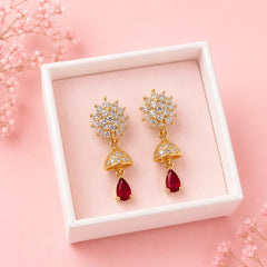 Fancy Jhumki-101 (Maroon)