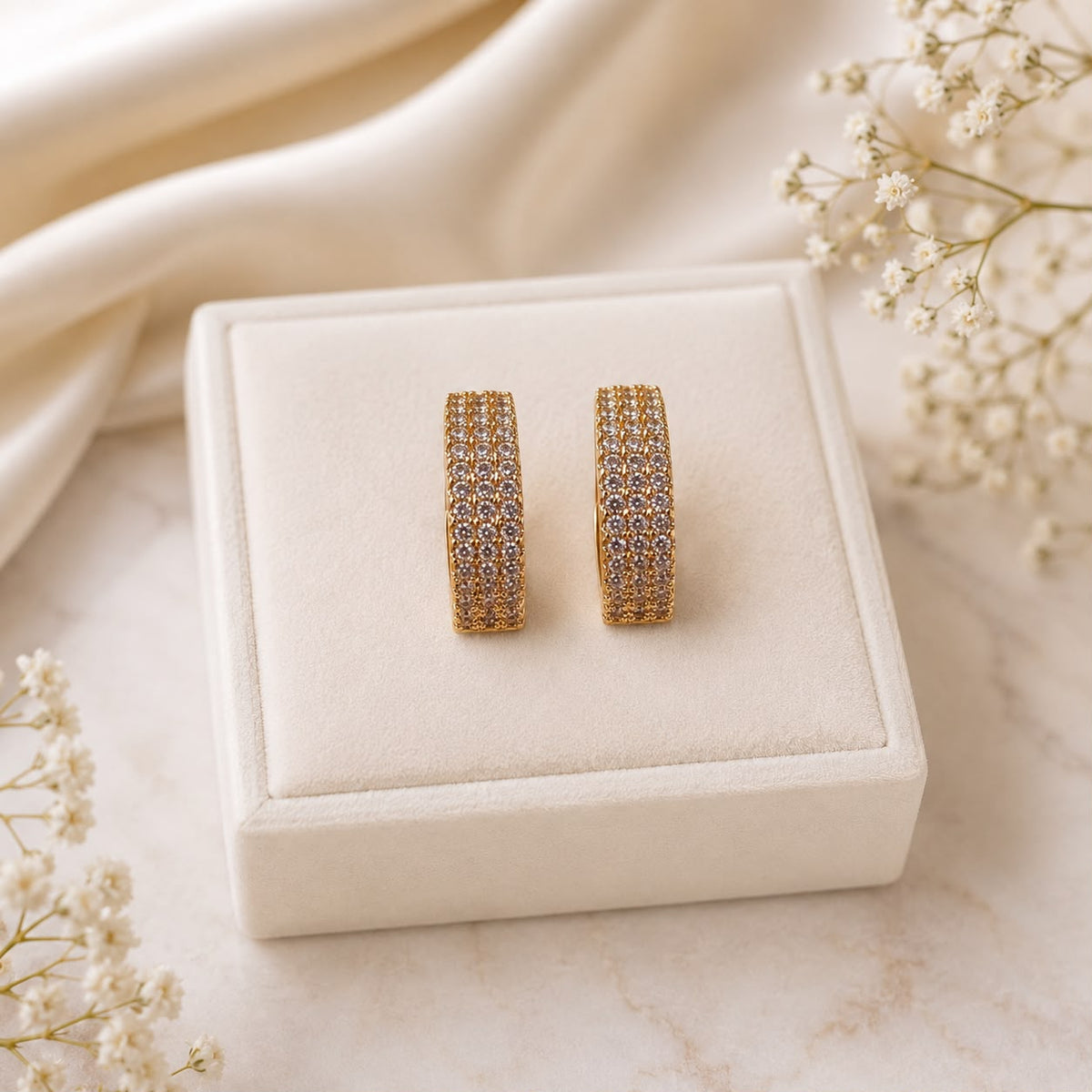 Fancy Hoop Earring-208