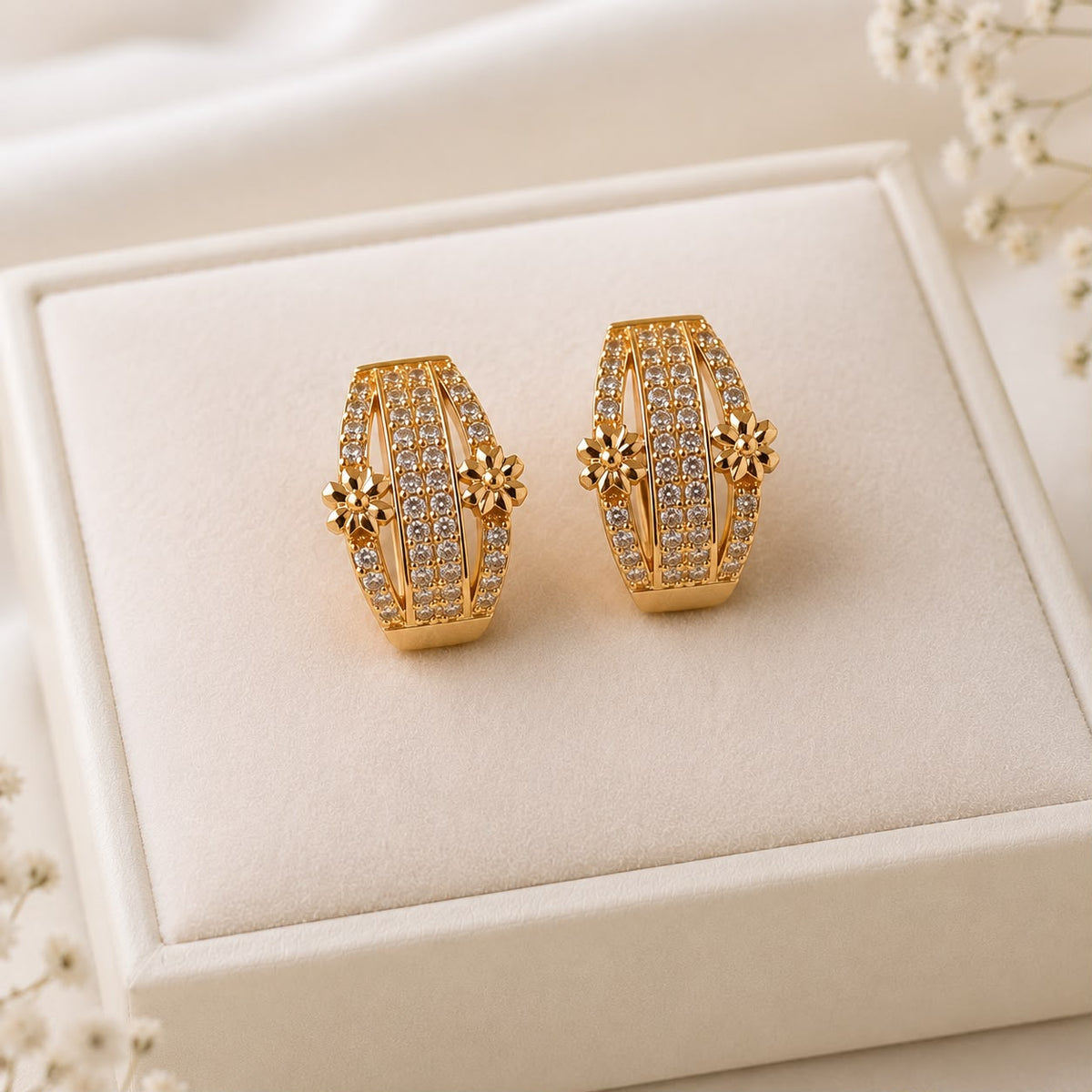 Fancy Hoop Earring-211