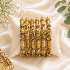 Gold Bangles-148 (Golden)