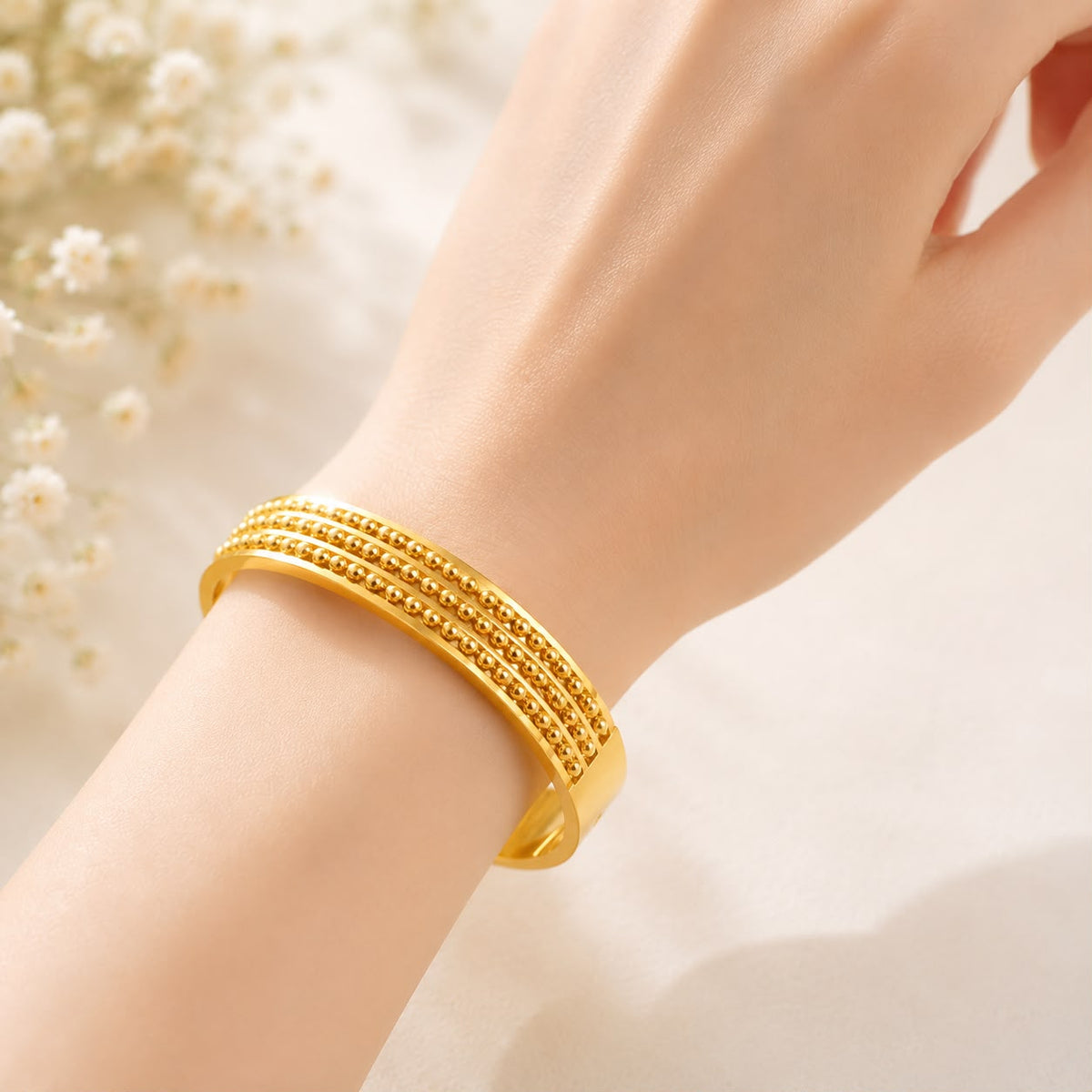 Stainless Steel Kara Bracelet-16