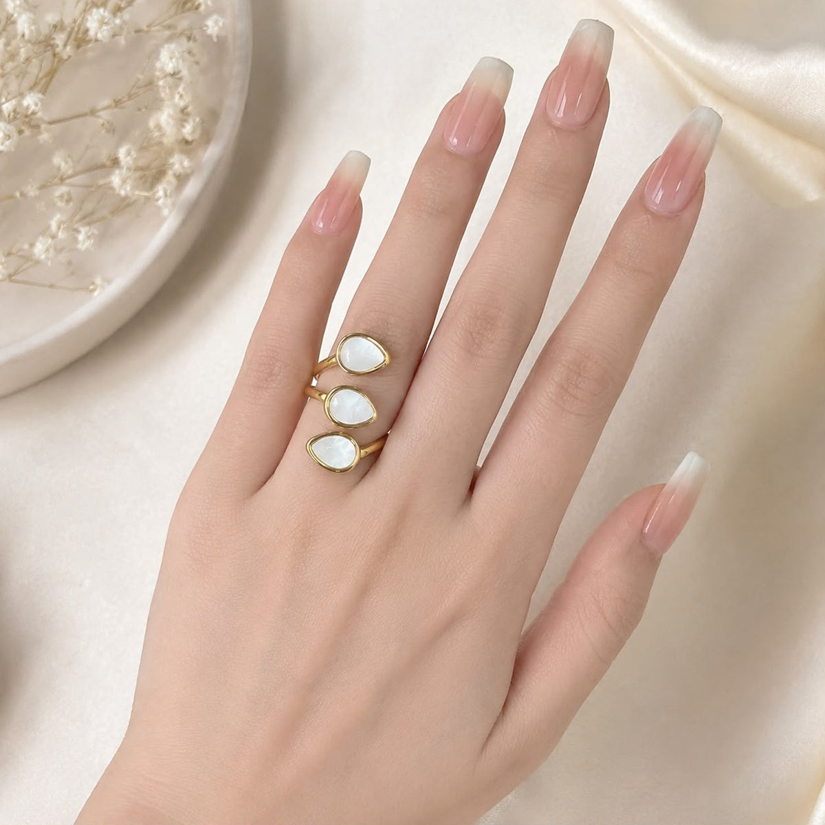 Stainless Steel Ring-221 (Golden)