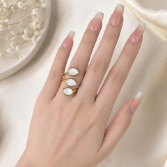 Stainless Steel Ring-221 (Golden)
