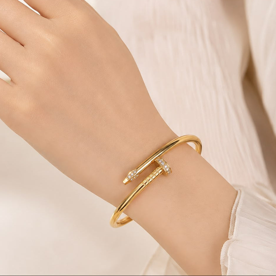 Stainless Steel Kara Bracelet-17