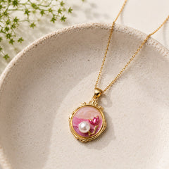 Stainless Steel Resin Pendant-09