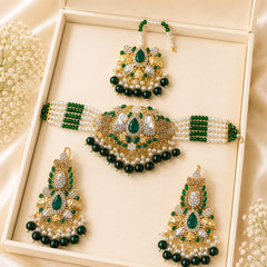 Turkish Choker Set-06 (Green)