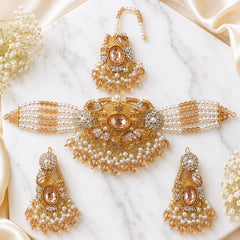 Turkish Choker Set-07 (Golden)