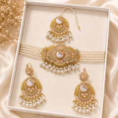 Turkish Choker Set-03 (Pearl)