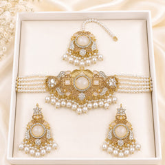 Turkish Choker Set-08 (Peral)