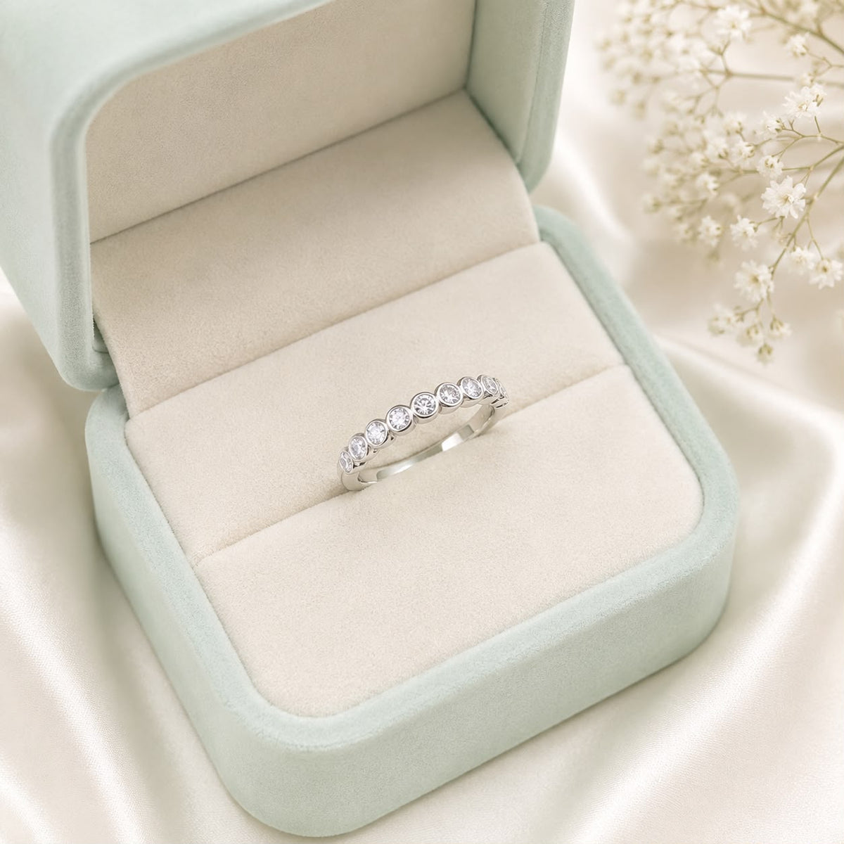 Zircon Ring-359 (Silver)