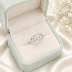 Zircon Ring-360 (Silver)