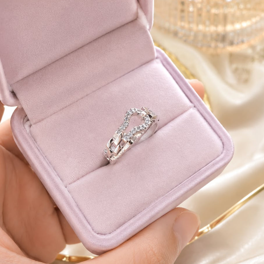 Zircon Ring-365 (Silver)