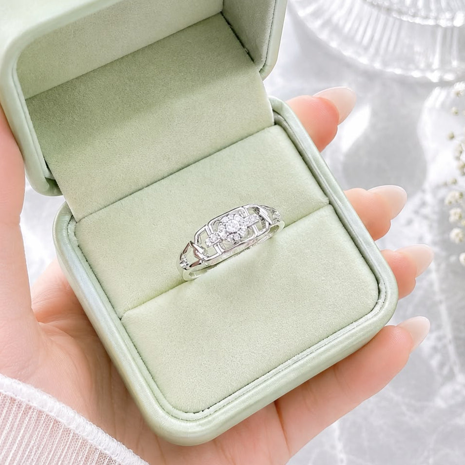 Zircon Ring-379 (Silver)