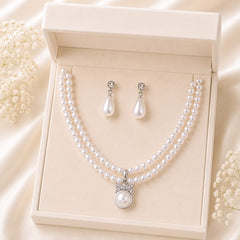 Pearl Necklace Set -09