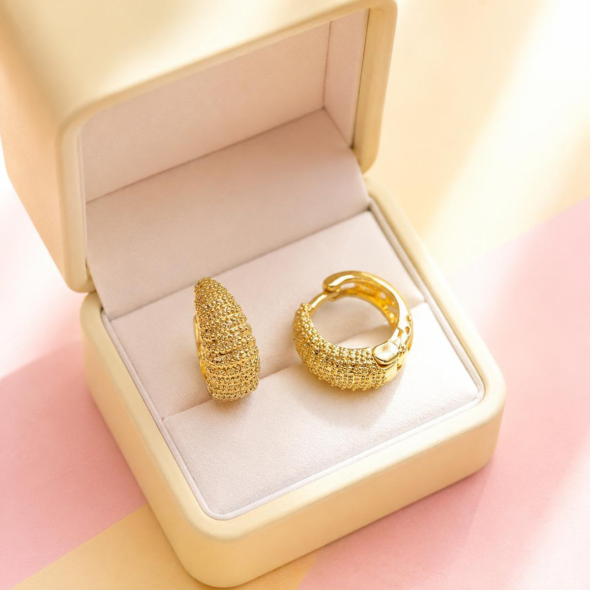 Fancy Hoop Earring-213