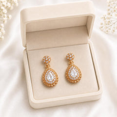 Zircon Earring-231 (White)