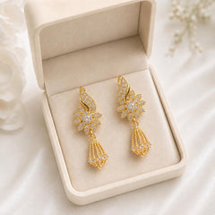 Zircon Earring-232 (White)