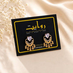 Zircon Earring-234 (White)