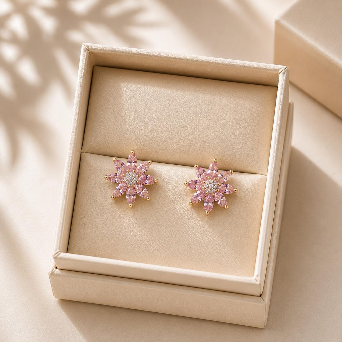 Zircon Studs-219 (Pink)
