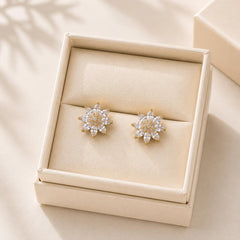Zircon Studs-219 (White)