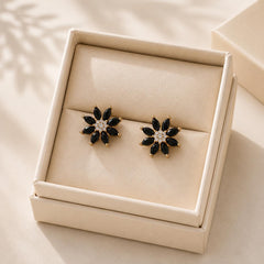 Zircon Studs-219 (Black)