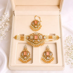 Turkish Choker Set-10 (Golden)