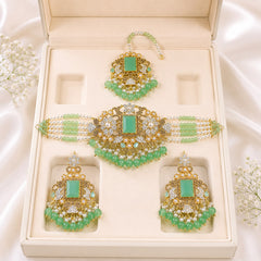 Turkish Choker Set-10 (Mint Green)