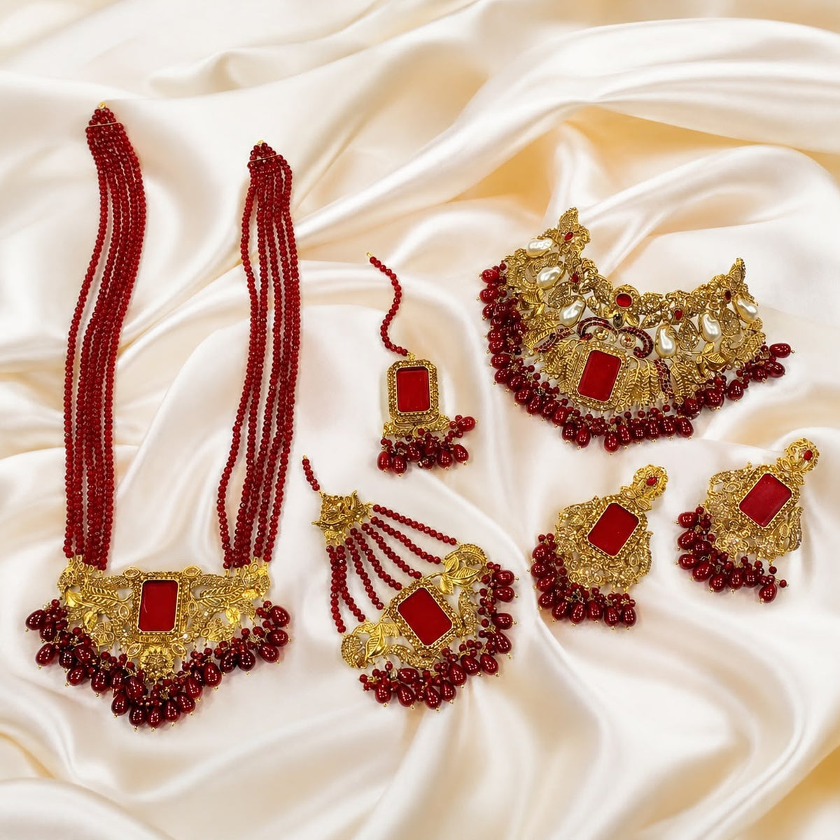 Bridal Jewellery complete Set-01