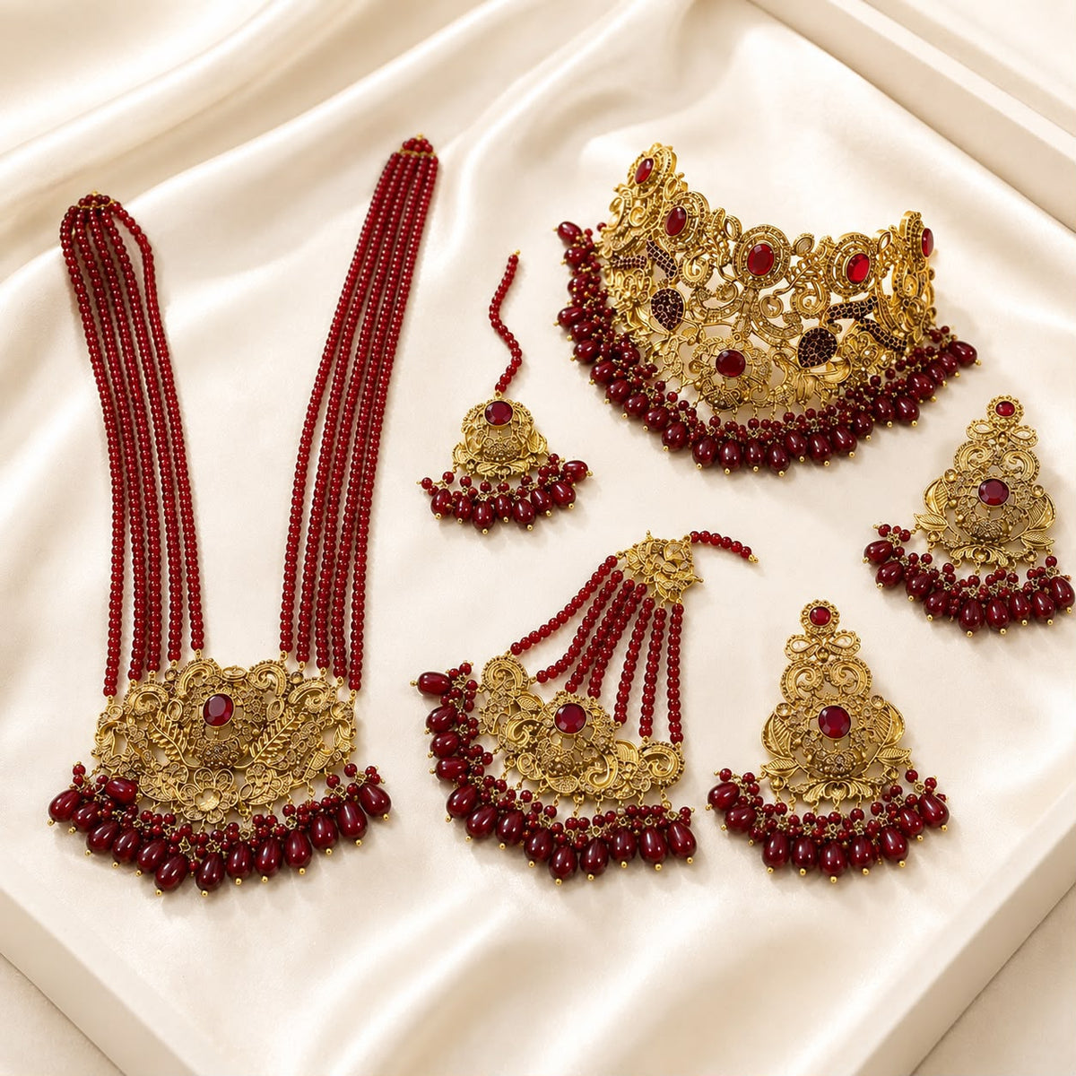 Bridal Jewellery complete Set-02