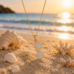 Sunglasses Zircon Pendant