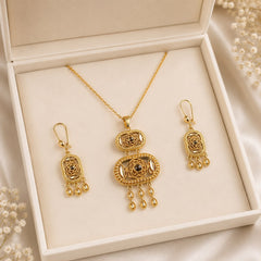 Zircon Locket set-08 (Golden)