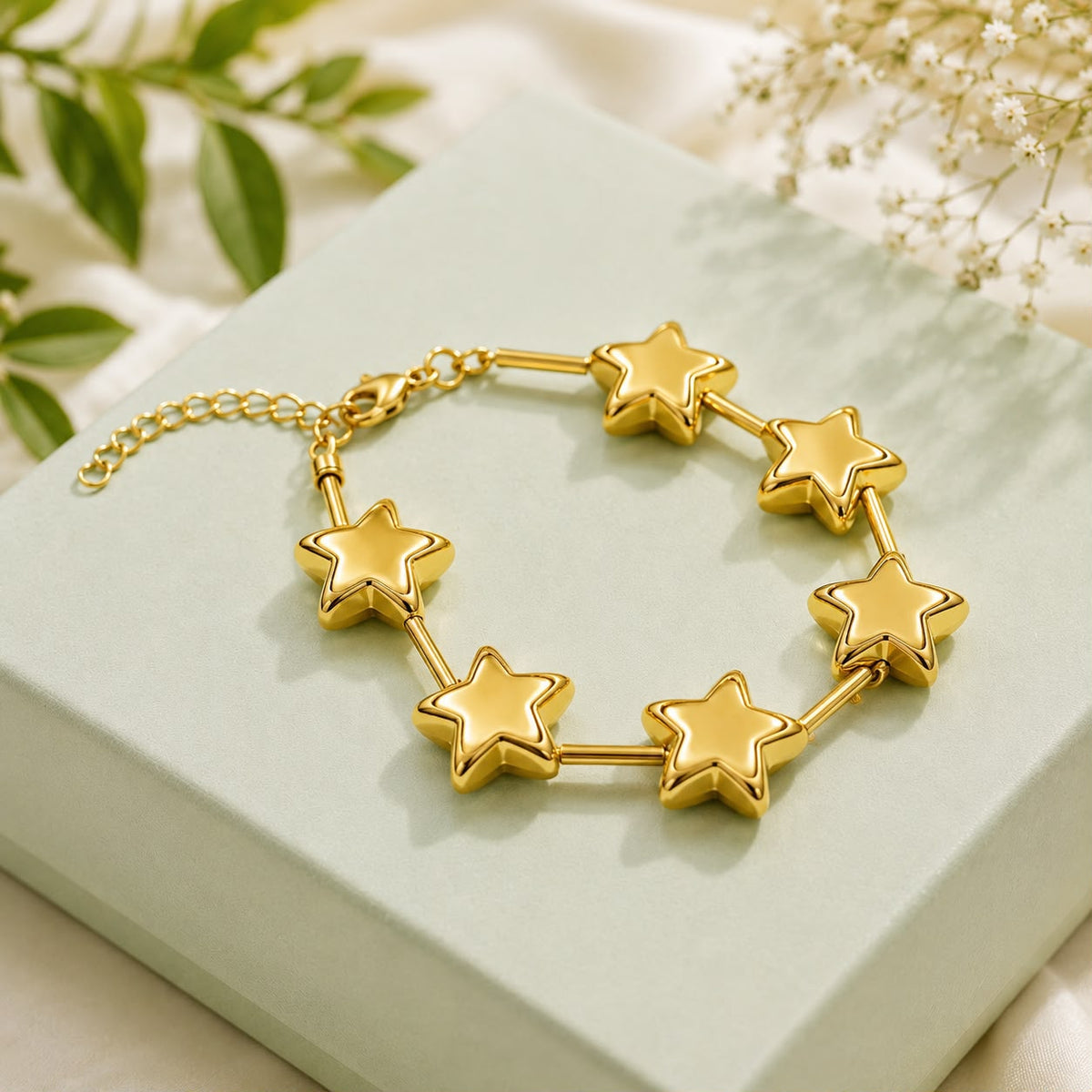 Adjustable Bracelet-269 (Golden)