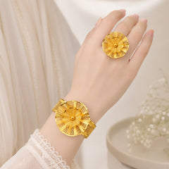 Madrasi Kara & Ring-34 (Golden)