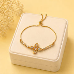 Adjustable Bracelet-271 (Light Pink)