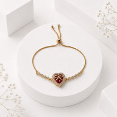 Adjustable Bracelet-278 (Maroon)