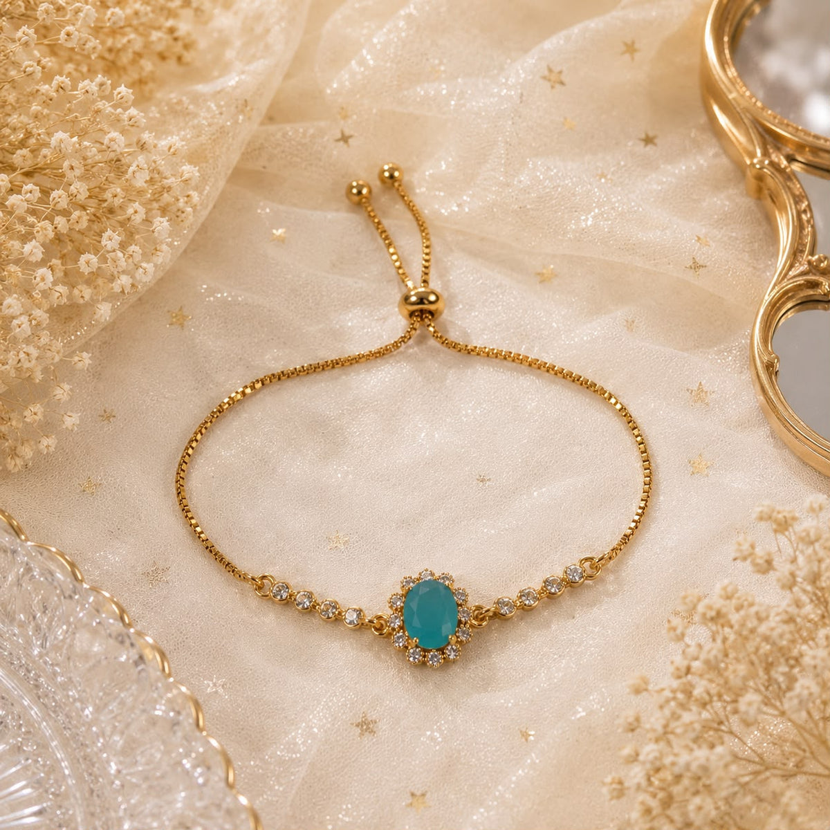 Adjustable Bracelet-279 (Mint Green)