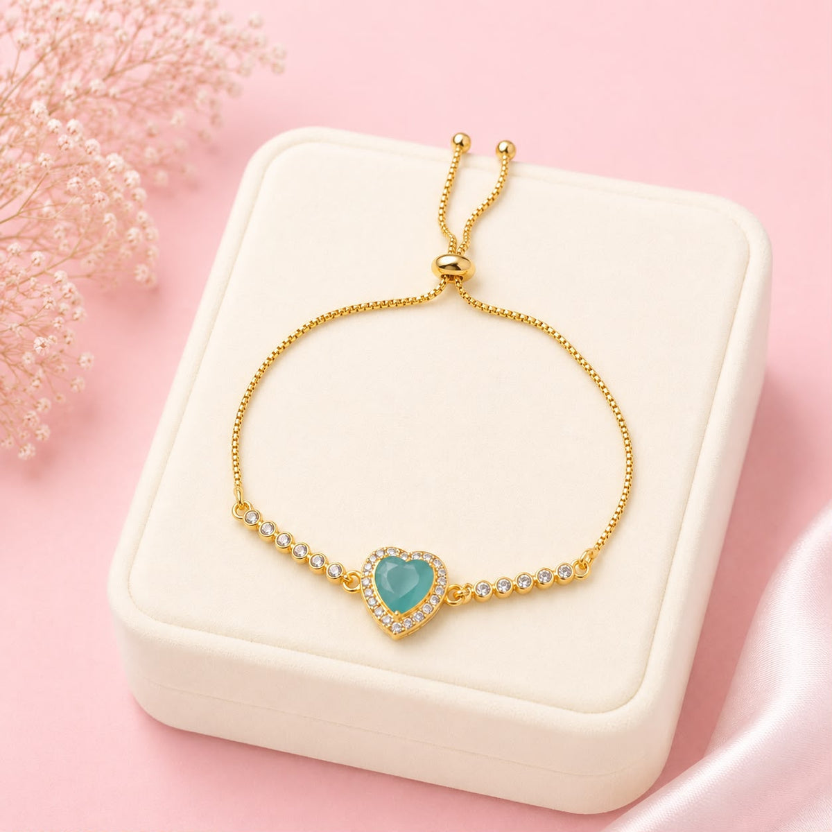 Adjustable Bracelet-280 (Mint Green)